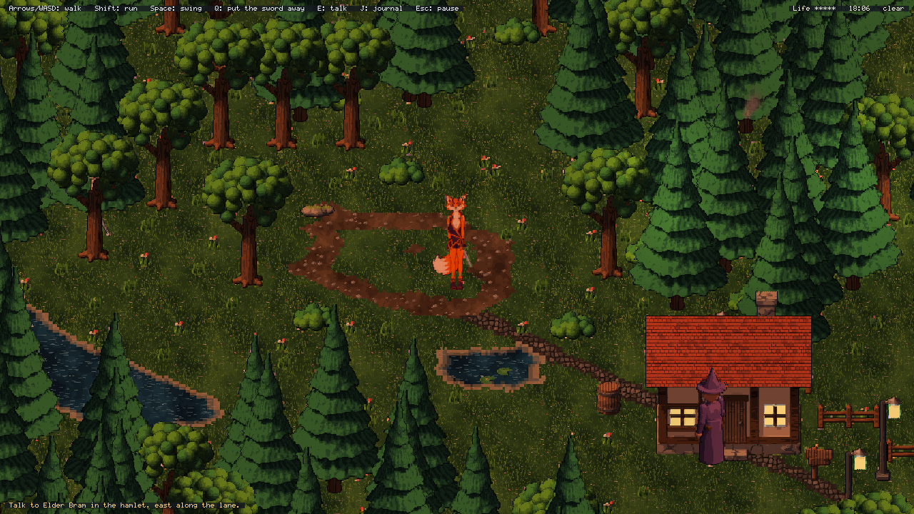 RuneGlyph seen isometric: the same world and code, drawn as diamonds
